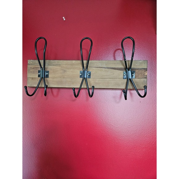 None Accents Coat Rack Wood And Iron Poshmark